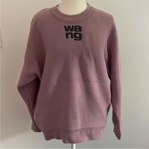 Alexander wang logo pullover  S